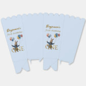 Aangepaste Naam Peter het Konijn Eerste Verjaardag Bedankdoosjes (Ongevouwen)