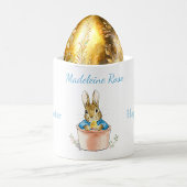 Aangepaste Naam Peter het Konijn Happy Easter Coff Koffiemok