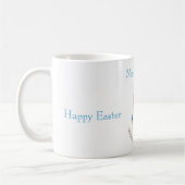 Aangepaste Naam Peter het Konijn Happy Easter Coff Koffiemok (Links)