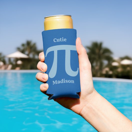 Aangepaste naam Pi/Cutie Pi Seltzer Blikjeskoeler (Insitu Zwembad)