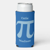 Aangepaste naam Pi/Cutie Pi Seltzer Blikjeskoeler (Seltzer Voorkant)
