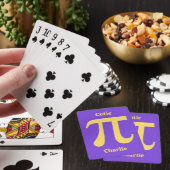 Aangepaste naam pi/Cutie Pie Pokerkaarten (Insitu)