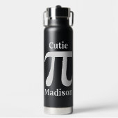 Aangepaste naam pi/Cutie Pie Waterfles (Voorkant)