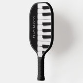 Aangepaste naam piano Keys Pickleball Paddle (Links)