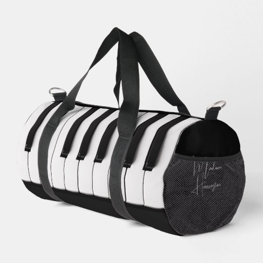 Aangepaste naam Piano Keys Plunjezak (Rechterhoek)