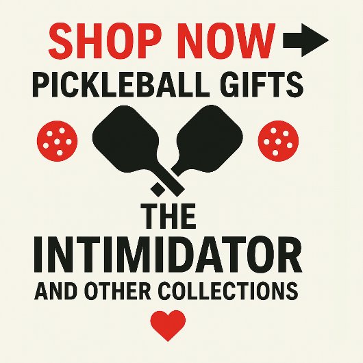 Aangepaste Naam Pickleball Knop Intimidator Ronde Button 5,7 Cm