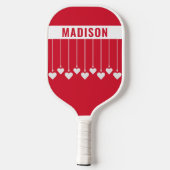 Aangepaste naam pickleball paddle (Achterkant)