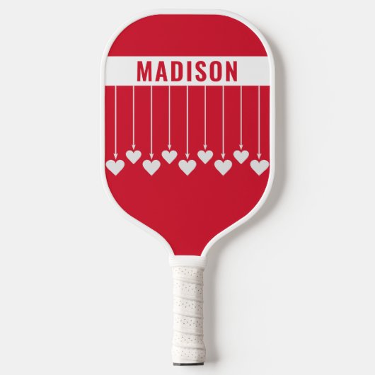 Aangepaste naam pickleball paddle (Voorkant)