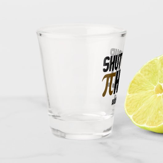 Aangepaste naam "Pie Hole" Shot Glas (Links)