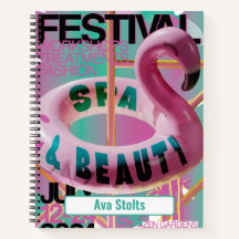 Aangepaste naam Pink Flamingo Float