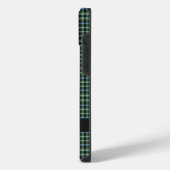 Aangepaste naam Plaid / Schotse ruitpatroon iPhone Hoesje (Linkerkant)