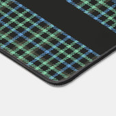 Aangepaste naam Plaid / Tartan Patroon Bureaumat (Hoek)