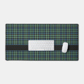 Aangepaste naam Plaid / Tartan Patroon Bureaumat (Keyboard & Muis)