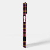 Aangepaste naam Plaid / Tartan Patroon Case-Mate iPhone Case (Achterkant / Rechts)