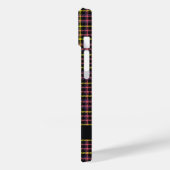 Aangepaste naam Plaid / Tartan Patroon Case-Mate iPhone Case (Achterkant / Links)