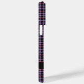 Aangepaste naam Plaid / Tartan Patroon Case-Mate iPhone Case (Achterkant / Rechts)