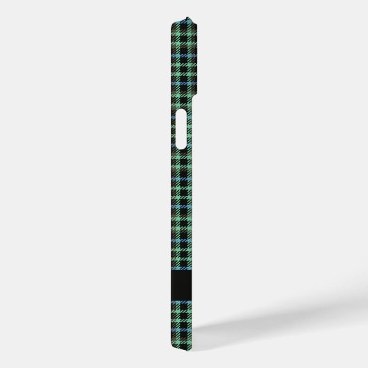 Aangepaste naam Plaid / Tartan Patroon Case-Mate iPhone Case (Achterkant / Rechts)