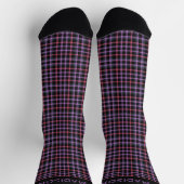 Aangepaste naam Plaid / Tartan Patroon Sokken (Top)