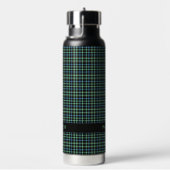 Aangepaste naam Plaid / Tartan Patroon Waterfles (Rechts)
