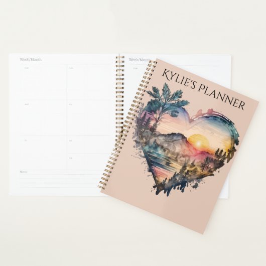 Aangepaste naam Planner, Gepersonaliseerd Planner (Display)