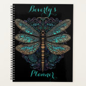Aangepaste naam planner met Dragonfly (Voorkant)