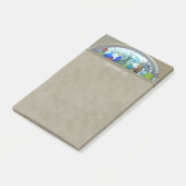 Aangepaste naam Planten glazen flessen Waterverf v Post-it® Notes (Schuin)