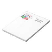 Aangepaste naam Poker / Casino Notitieblok (Linkerzijde)