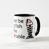 Aangepaste naam Poker Fish-mokken Mok (Voorkant rechts)
