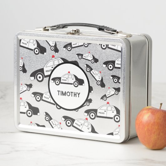 Aangepaste naam politiewagen (In situ)