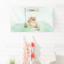 Aangepaste naam Pommeranian Pet Dog