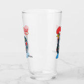Aangepaste naam Portugese Haan Glas (Links)