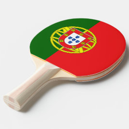 Aangepaste naam Portugese vlag Tafeltennisbatje