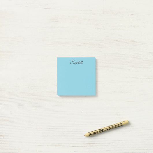 Aangepaste naam post-it® notes (Op bureau)