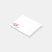 Aangepaste naam post-it® notes (Schuin)