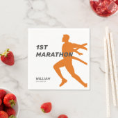 Aangepaste naam Post Marathon Celebration Party Servet (Insitu)