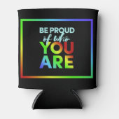 Aangepaste naam Pride-koelbox Blikjeskoeler (Voorkant)