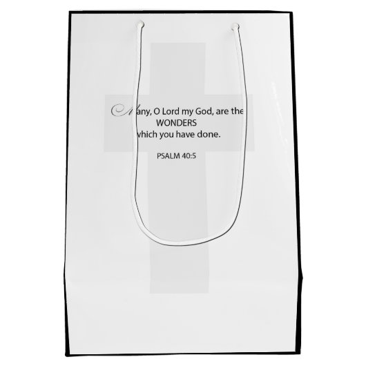 Aangepaste naam Priester Pensioen, Gouden Kelk Medium Cadeauzakje (Achterkant)