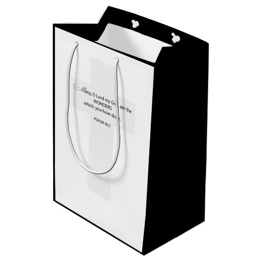 Aangepaste naam Priester Pensioen, Gouden Kelk Medium Cadeauzakje (Achterkant Gekanteld)