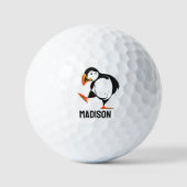 Aangepaste naam Puffin Golfballen (Voorkant)