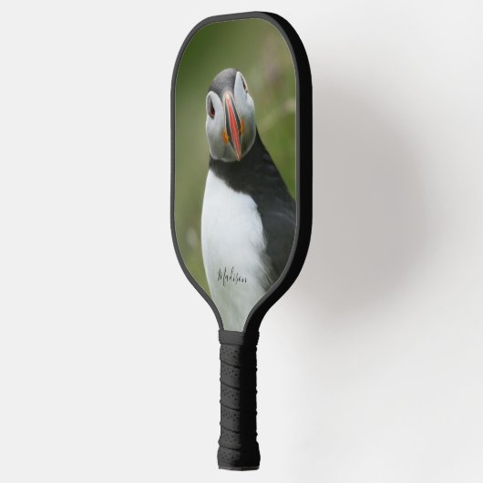 Aangepaste naam Puffin Pickleball Paddle (Links)