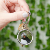 Aangepaste naam Puffin-sleutelketens Sleutelhanger (Hand)