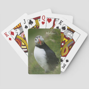 Aangepaste naam Puffin-speelkaarten Pokerkaarten