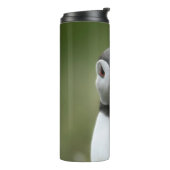 Aangepaste naam Puffin tumbler Thermosbeker (Gedraaid links)