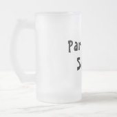 Aangepaste naam quote voor feestvierders matglas bierpul (Links)