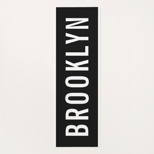 Aangepaste naam racebordpatroon Sjabloon Yogamat (Achterkant)