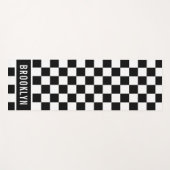 Aangepaste naam racebordpatroon Sjabloon Yogamat (Voorkant (horizontaal))