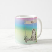 Aangepaste naam Ragamuffin Cat Pet Koffiemok (Voorkant rechts)
