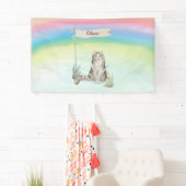 Aangepaste naam Ragamuffin Cat Pet Spandoek (Insitu)
