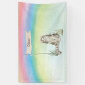 Aangepaste naam Ragamuffin Cat Pet Spandoek (Verticaal)
