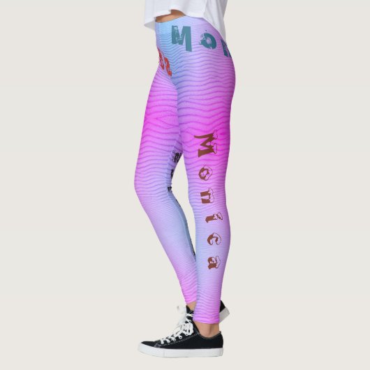 Aangepaste naam Rainbow Desert Sand Leggings (Links)